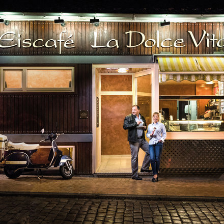 Eiscafé La Dolce Vita Mario und Scotia Spagnuolo
