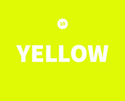 Yellow means Go! Über 20 Jahre Aufmerksamkeit für Unternehmen, Marken, Produkte.